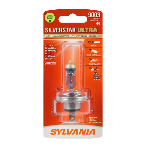 SilverStar ULTRA Halogen Headlight Bulb 9003 9003SU.BP - front view