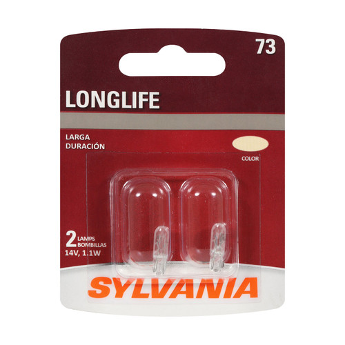 Long Life Mini Bulb 73 (2 Pack) 73LL.BP2 - front view