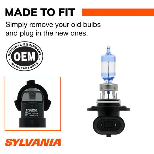SilverStar ULTRA Halogen Headlight Bulb 9005 9005SU.BP - connector view