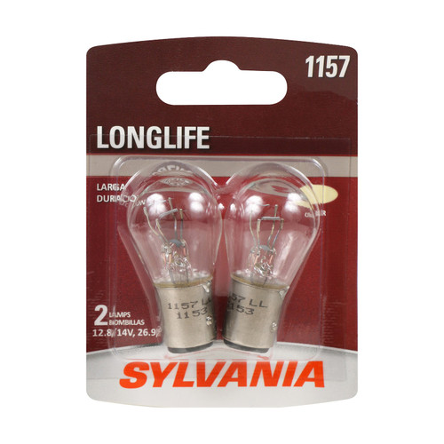 Long Life Mini Bulb 1157 (2 Pack) 1157LL.BP2 - front view