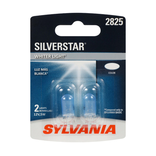 SilverStar Mini Bulb 2825 (2 Pack) 2825ST.BP2 - front view
