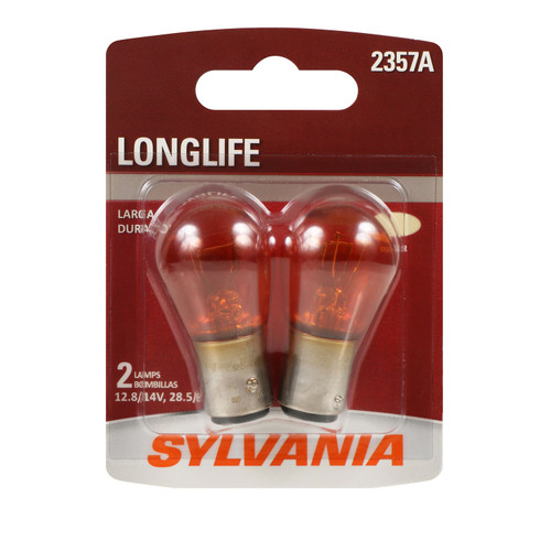 Long Life Mini Bulb 2357A (2 Pack) 2357ALL.BP2 - front view