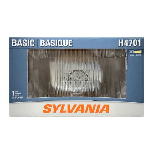 Basic Sealed Beam Headlight H4701 H4701.BX - front view