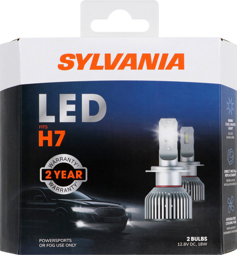 LED Powersports & Fog Bulb H7 (2 Pack) H7LEDSP.BX2 - packaging