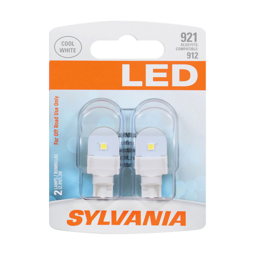 White LED Mini Bulb 921 (2 Pack) 921SL.BP2 - front view