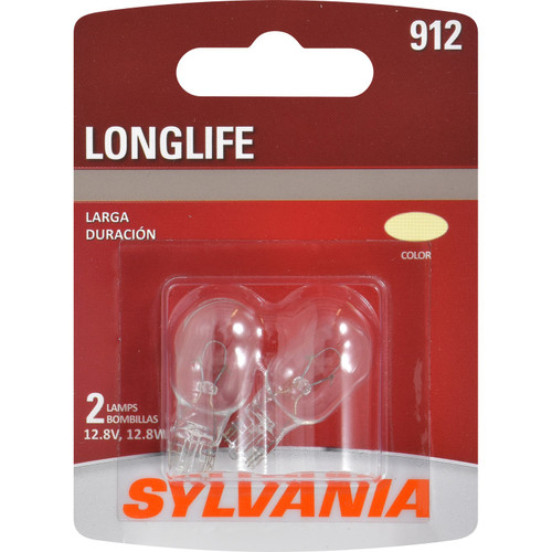 Long Life Mini Bulb 912 (2 Pack) 912LL.BP2 - packaging