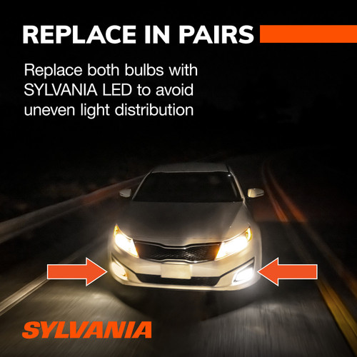 LED Fog Bulb 9145 (2 Pack) 9145LEDSP.BX2 - lifestyle image