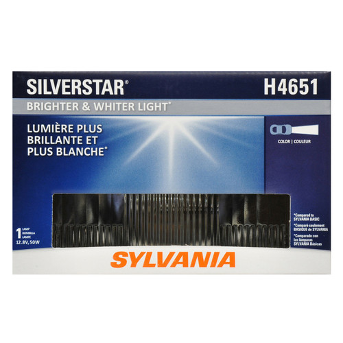 SilverStar Sealed Beam Headlight H4651 H4651ST.BX - front view