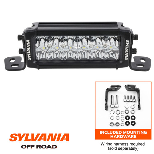 Ultra 7 Inch LED Light Bar - Spot ULBAR7INSP1.BX - kit contents