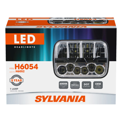 LED Sealed Beam Headlight H6054 H6054SL.BX - packaging