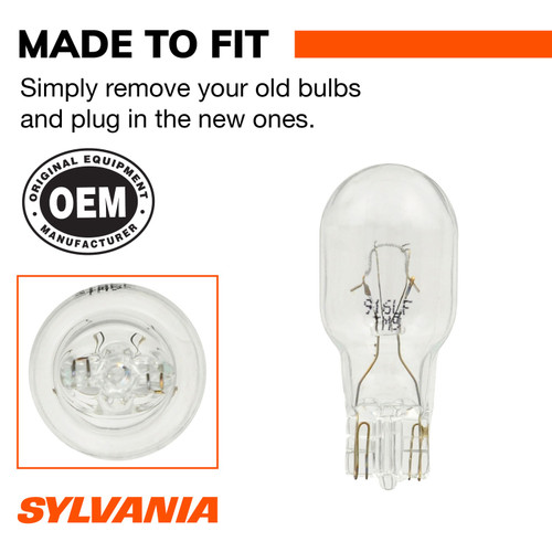Long Life Mini Bulb 916 (2 Pack) 916LL.BP2 - connector view