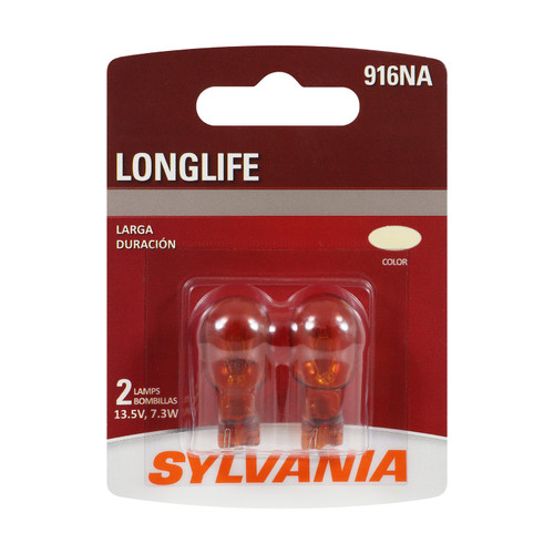 Long Life Mini Bulb 916NA (2 Pack) 916NALL.BP2 - front view