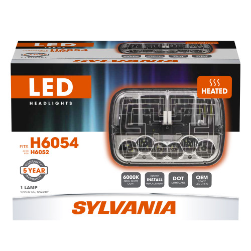 LED Heated Sealed Beam Headlight H6054 H6054SLHT.BX - packaging