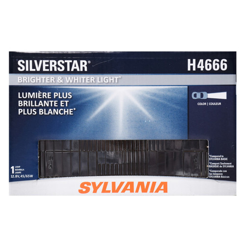 SilverStar Sealed Beam Headlight H4666 H4666ST.BX - front view