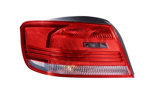 Left Outer Tail Light Assembly - with Lamp Base 1042001 - front view