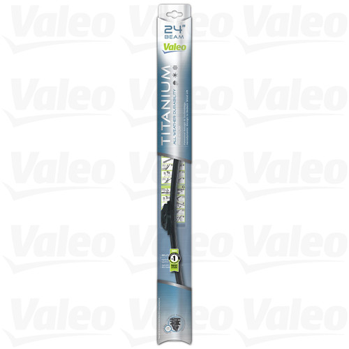 24 in Titanium Beam Wiper Blade 604486 - Direct Fit - front view