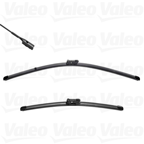 24 in / 20 in Silencio FlatBlade OE Wiper Blade Set 574462 - Direct Fit - front view