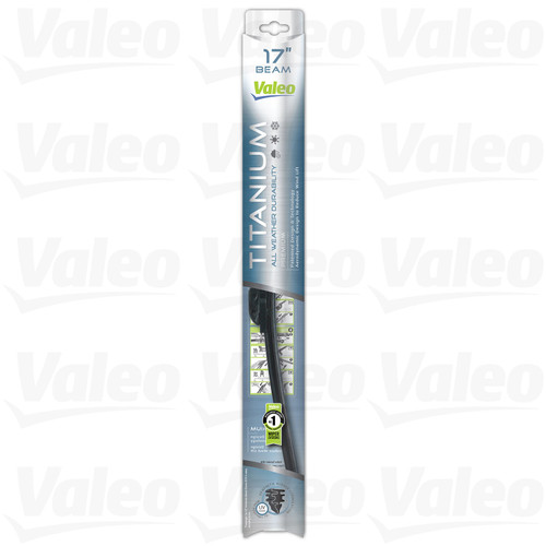17 in Titanium Beam Wiper Blade 604480 - Direct Fit - front view