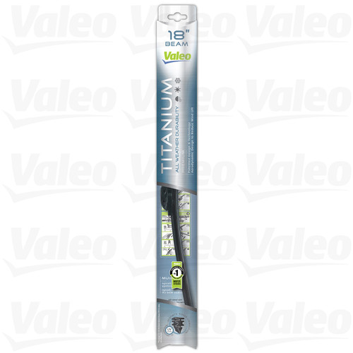 18 in Titanium Beam Wiper Blade 604481 - Direct Fit - front view