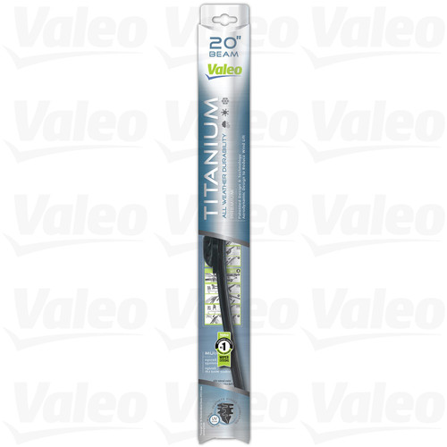 20 in Titanium Beam Wiper Blade 604483 - Direct Fit - front view