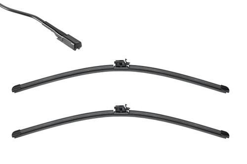 24 in / 22 in Silencio FlatBlade OE Wiper Blade Set 577924 - Direct Fit - kit contents