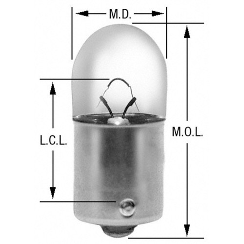 Standard Multi-Purpose Light Bulb (2 Pack) BP17171 - diagram