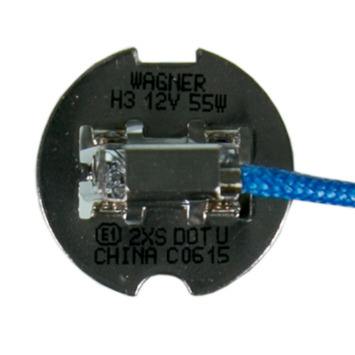 Standard Multi-Purpose Light Bulb 1255/H3 - connector view