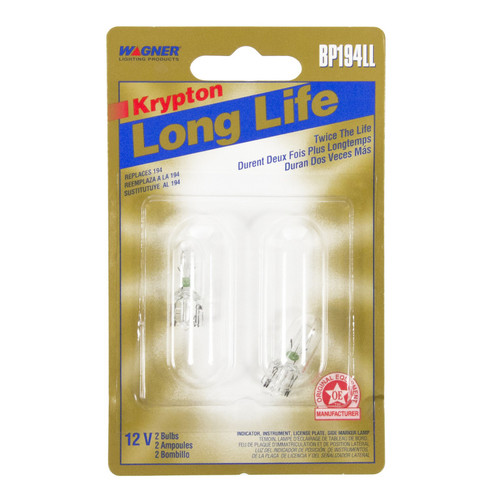 HD Long Life Multi-Purpose Light Bulb (2 Pack) BP194LL - diagram