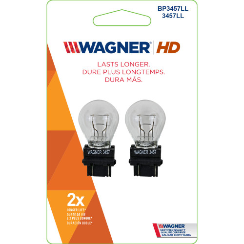 HD Long Life Multi-Purpose Light Bulb (2 Pack) BP3457LL - front view
