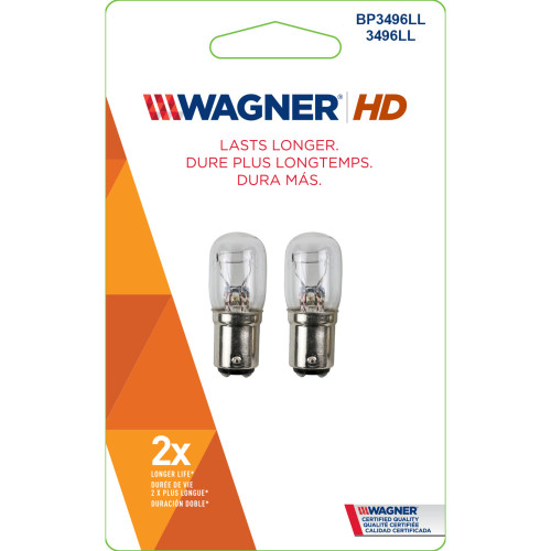HD Long Life Multi-Purpose Light Bulb (2 Pack) BP3496LL - front view
