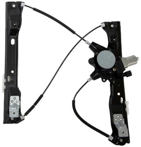 Front Left Power Window Motor and Regulator Assembly 383358 - back view