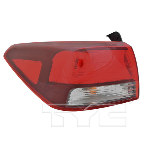 Left Outer Tail Light Assembly 11-14584-00 - front view
