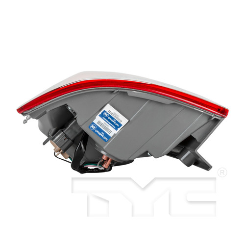 Left Outer Tail Light Assembly 11-11706-00 - bottom view