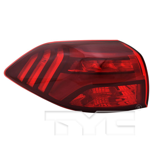 Left Outer Tail Light Assembly 11-14980-00 - front view