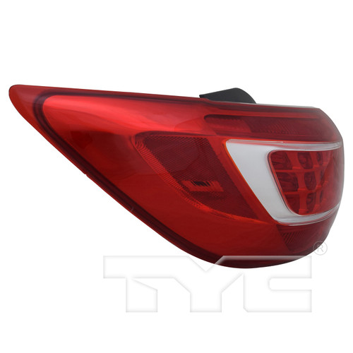 Left Outer Tail Light Assembly 11-12020-00 - angled view