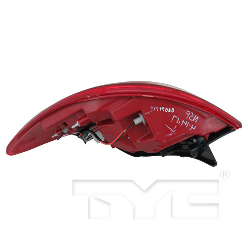 Left Outer Tail Light Assembly 11-12918-00 - bottom view