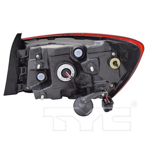 Left Outer CAPA Certified Tail Light Assembly 11-15010-00-9 - back view