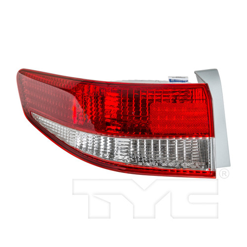 Left Outer CAPA Certified Tail Light Assembly 11-5816-01-9 - front view