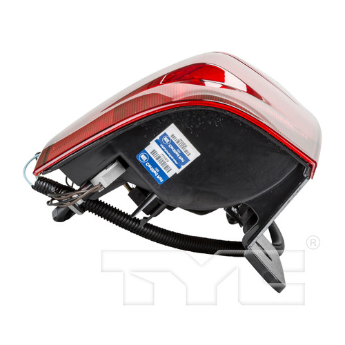 Left CAPA Certified Tail Light Assembly 11-6194-00-9 - bottom view