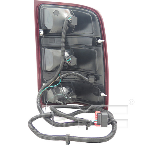 Left CAPA Certified Tail Light Assembly 11-6224-00-9 - back view