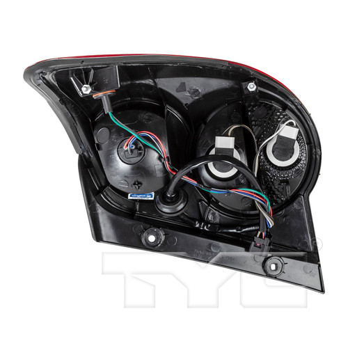 Left Tail Light Assembly 11-6420-00 - back view