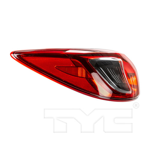 Left Outer Tail Light Assembly 11-6470-00 - angled view