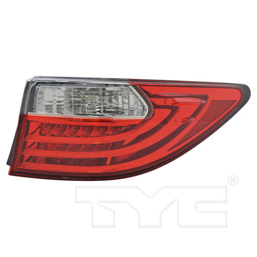 Right Outer CAPA Certified Tail Light Assembly 11-6545-00-9 - front view