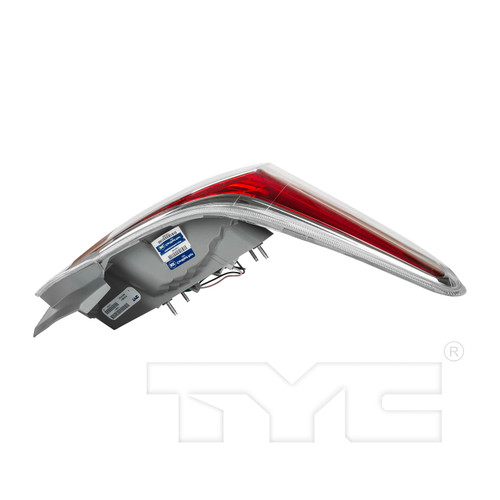 Left Tail Light Assembly 11-6500-00 - top view