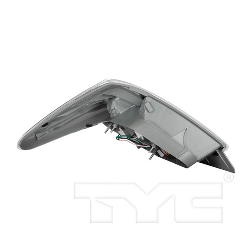Left CAPA Certified Tail Light Assembly 11-6500-01-9 - bottom view