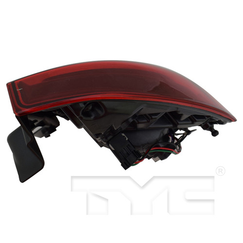 Left Tail Light Assembly 11-6448-90 - top view