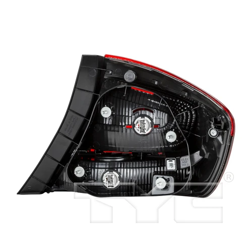 Left Outer CAPA Certified Tail Light Assembly 11-6574-00-9 - back view