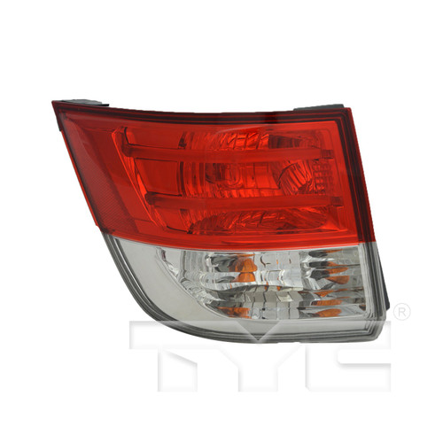 Left Outer CAPA Certified Tail Light Assembly 11-6634-00-9 - front view