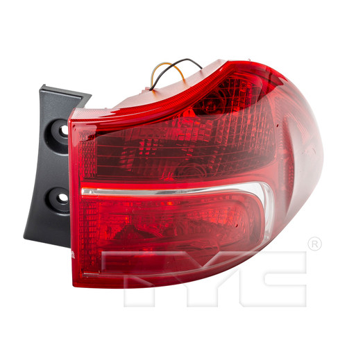 Left Outer Tail Light Assembly 11-6538-00 - front view