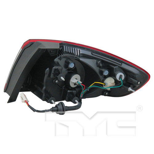 Left Outer Tail Light Assembly 11-6494-00 - back view